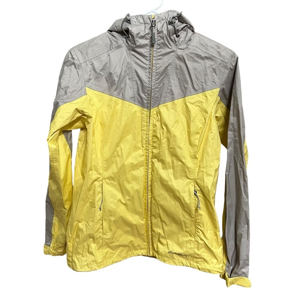 Eddie Bauer womens Weatheredge Waterproof Windbreaker/rain jacket Nylon Size XS